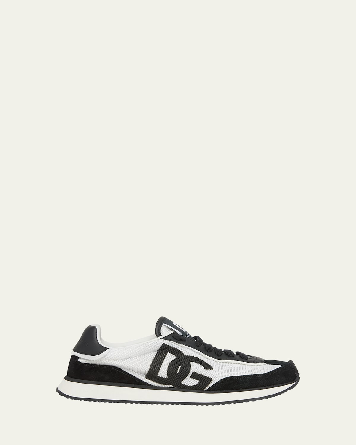 Dolce & Gabbana Mixed-material Dg Cushion Sneakers In Multi