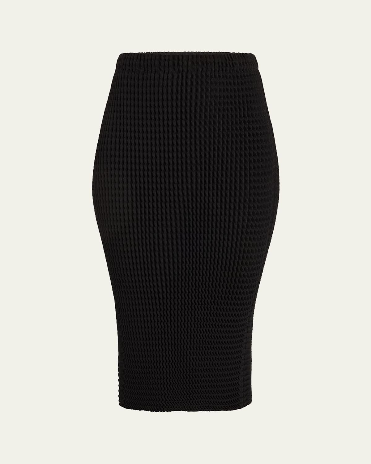 Spongy Bk 46 Body-Con Midi Skirt