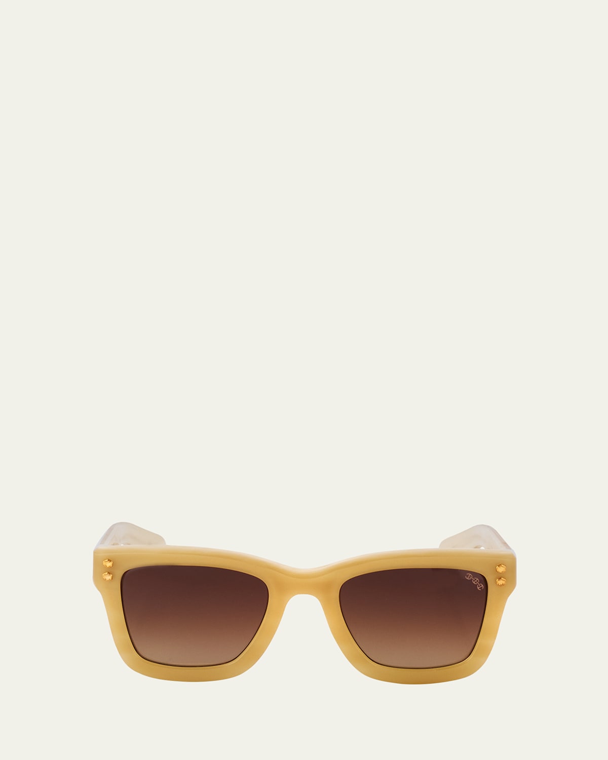 Oat Acetate Square Sunglasses