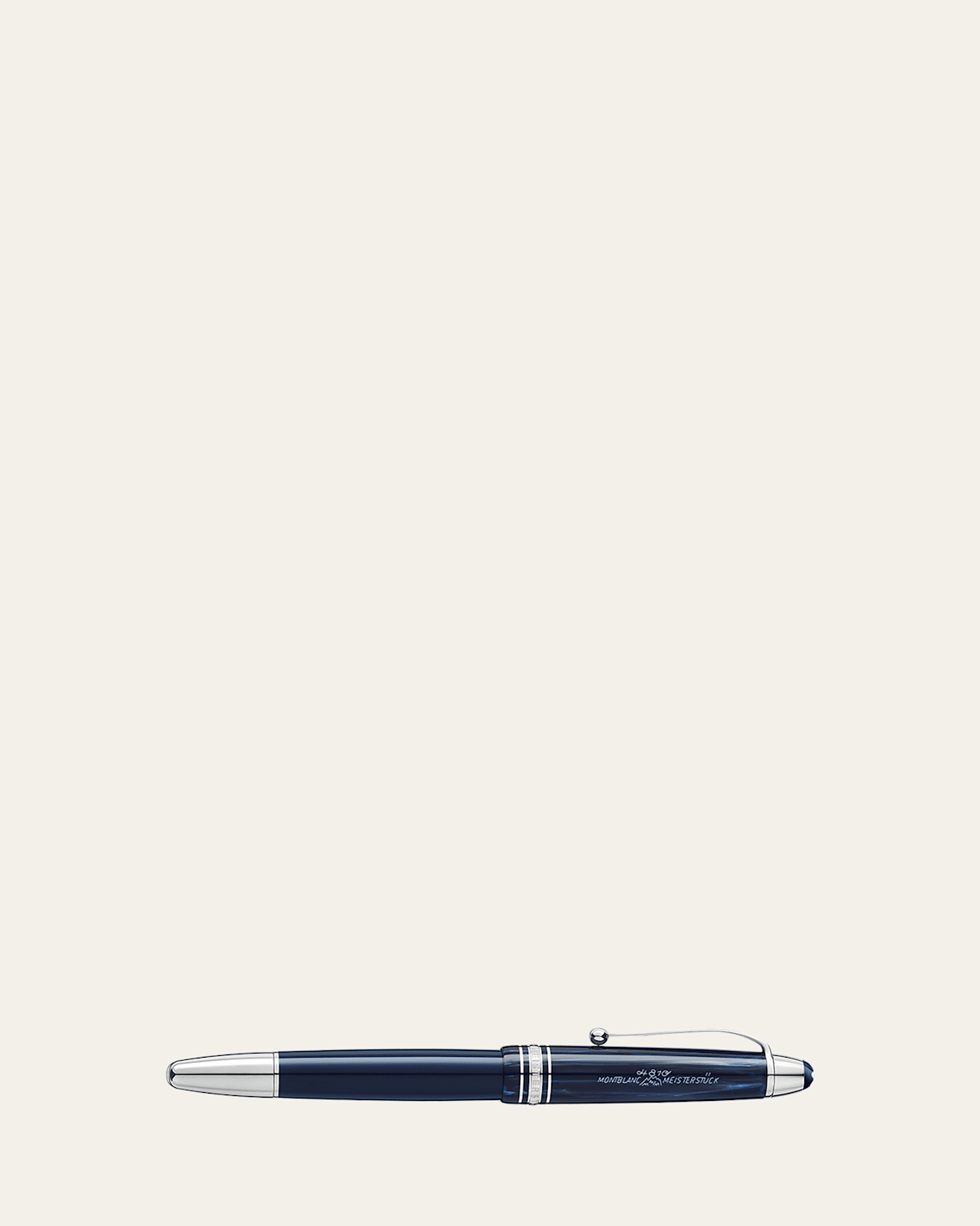Montblanc Men's Meisterstuck The Origin Collection Precious Resin Rollerball Legrand Pen In Blue
