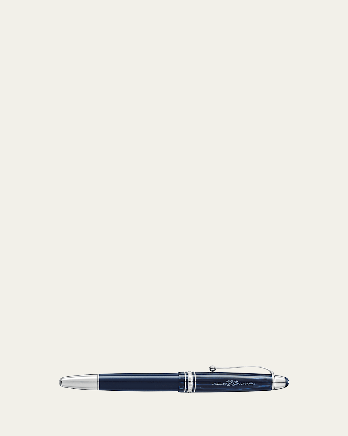 Montblanc Men's Meisterstuck The Origin Collection Precious Resin Legrand Fountain Pen, M In Blue