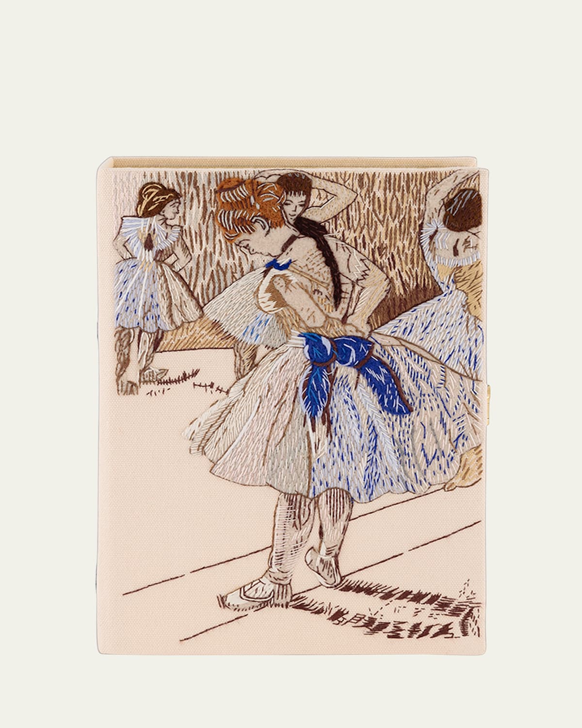 Museum Ballerina Dancer Book Clutch Bag