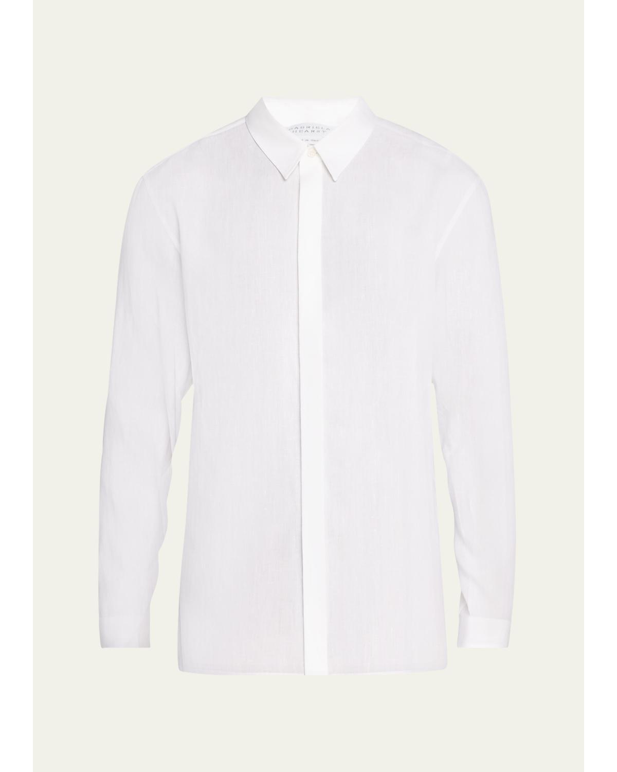 Men'S Nicolas Linen Sport Shirt