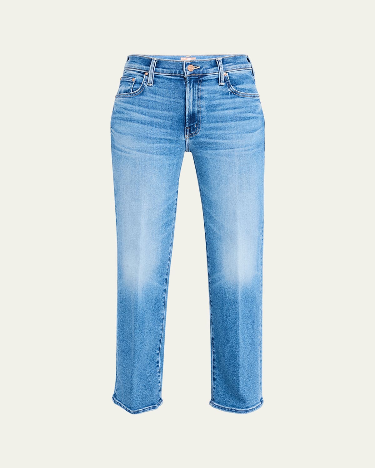The Mid-Rise Rambler Zip Ankle Jeans