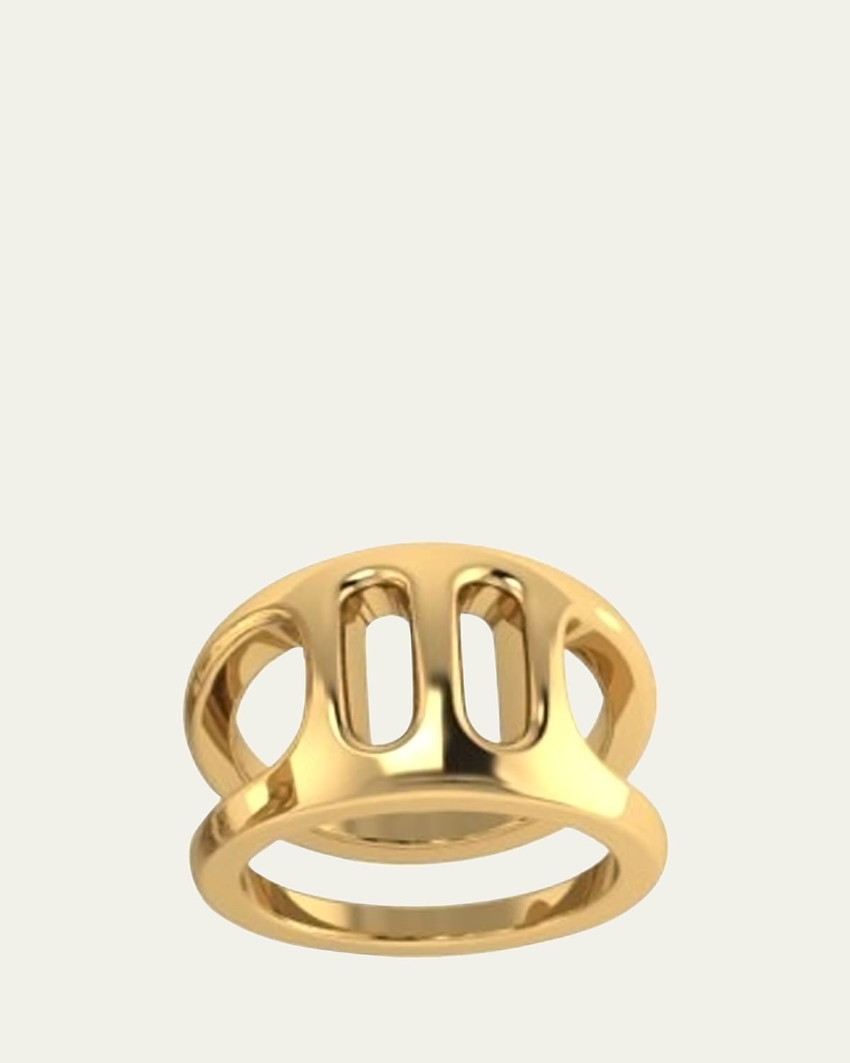 Hoorsenbuhs 1K Yellow Gold Phantom III Ring
