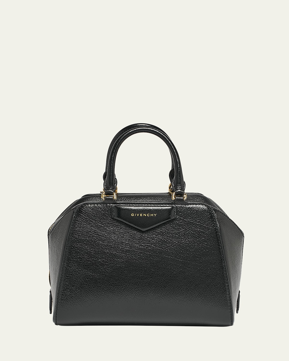 Antigona Cube Nano Top-Handle Bag in Shiny Tumbled Leather