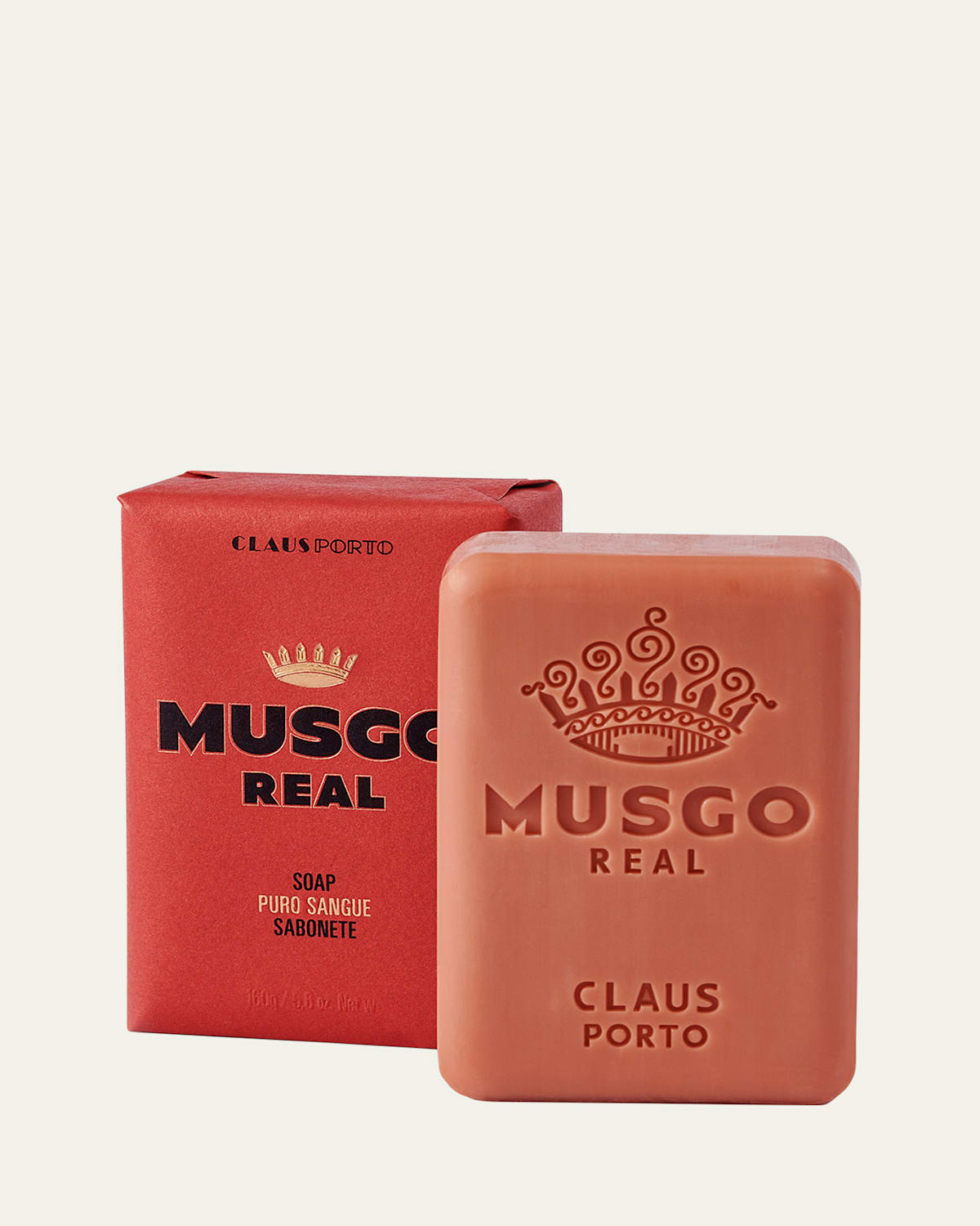 Claus Porto Musgo Real Puro Sangue Soap Bar, 160g