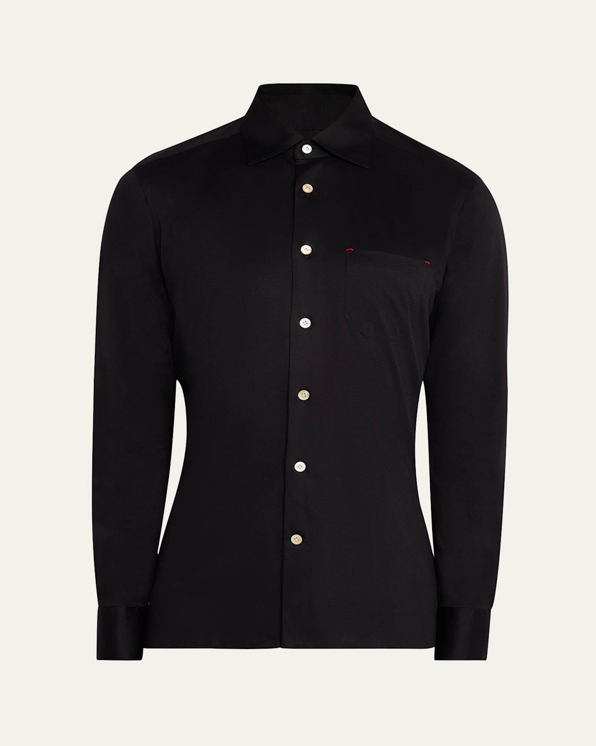 KITON MEN'S NERANO STRETCH SPORT SHIRT 