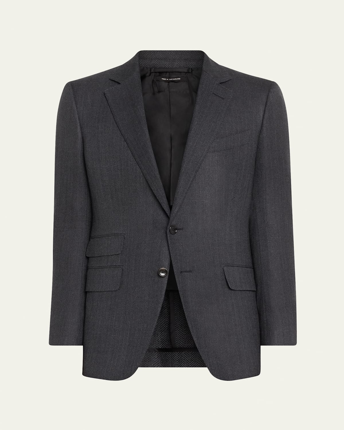 Tom Ford Shelton Single-breasted Wool Suit In Combo Dark