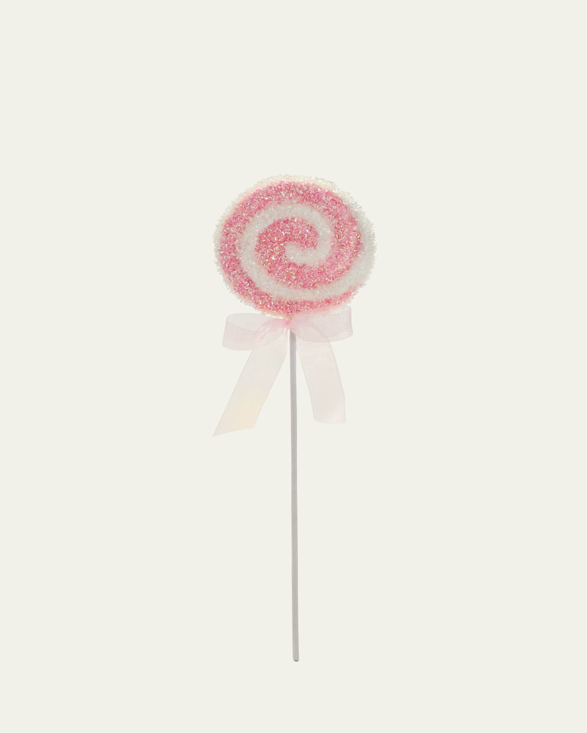 Peppermint Spiral Christmas Pick, 21.6"