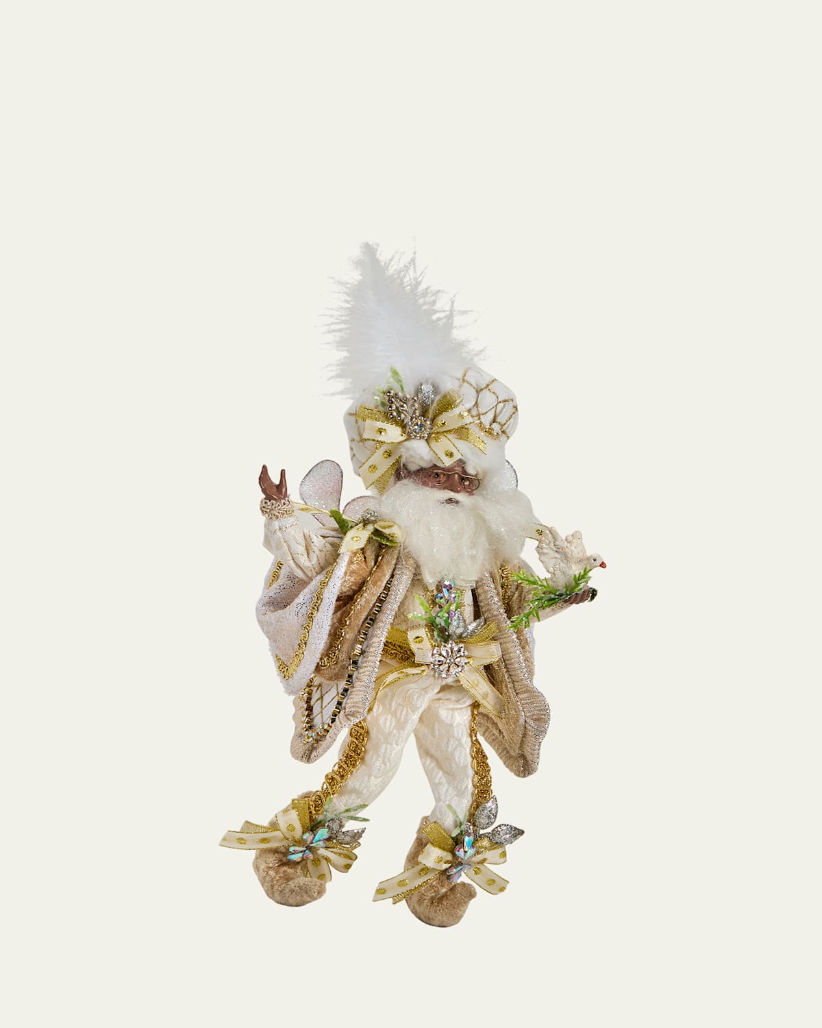 Black White Christmas Small Fairy
