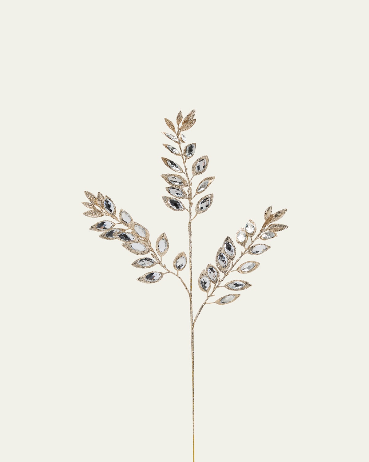 Jeweled Holly Christmas Spray
