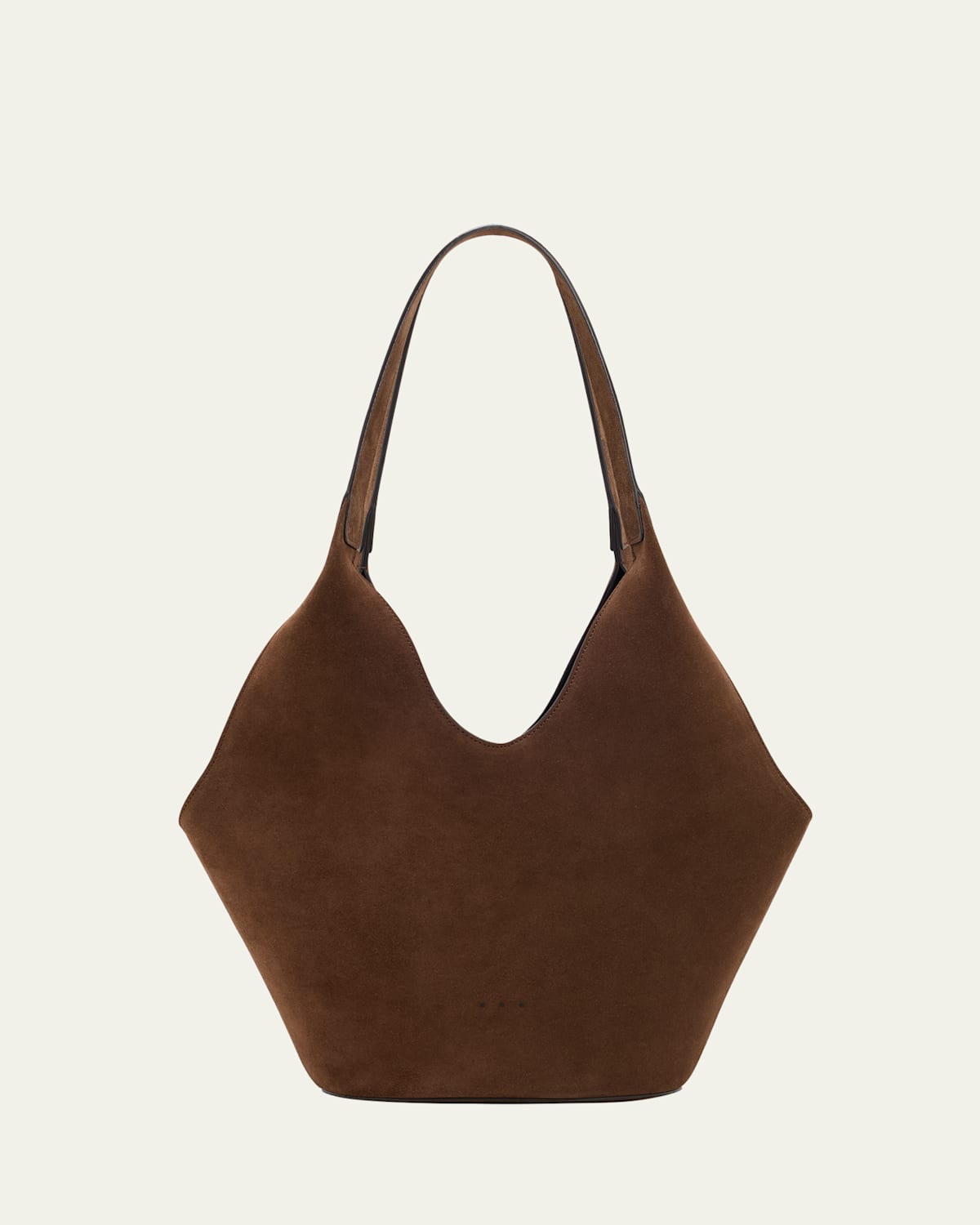 Phantom Suede Calfskin Bucket Bag