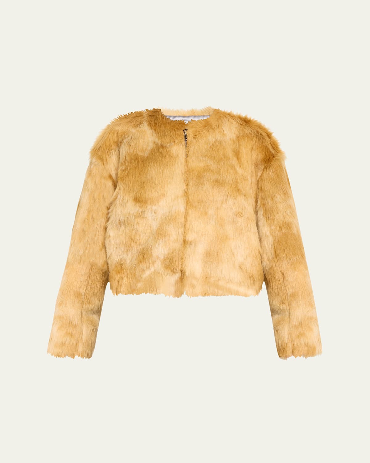 Faux Fur Bomber Jacket