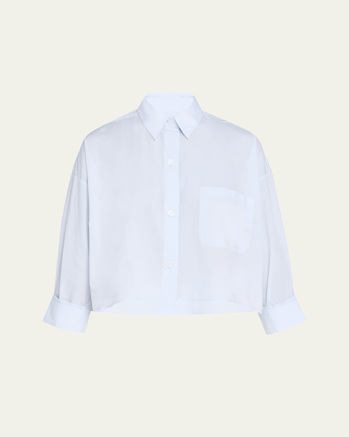 Soon To Be Ex Superfine Cotton Button-Front Shirt