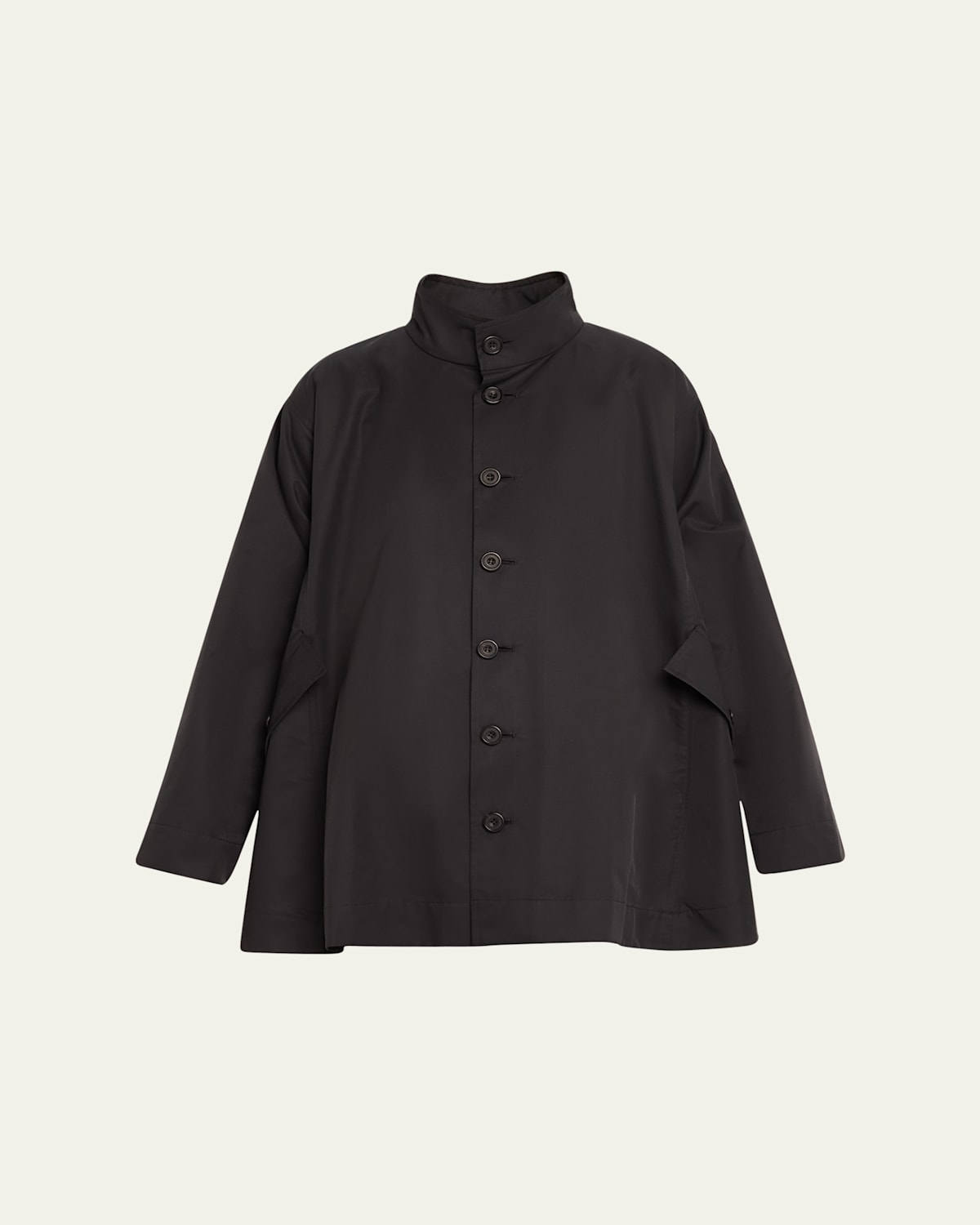 Caucasus High Neck Raincoat (Long Length)