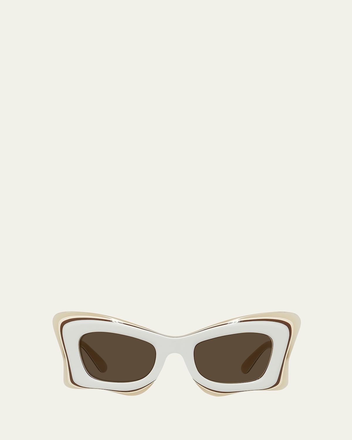 Loewe Multicolor Acetate Butterfly Sunglasses