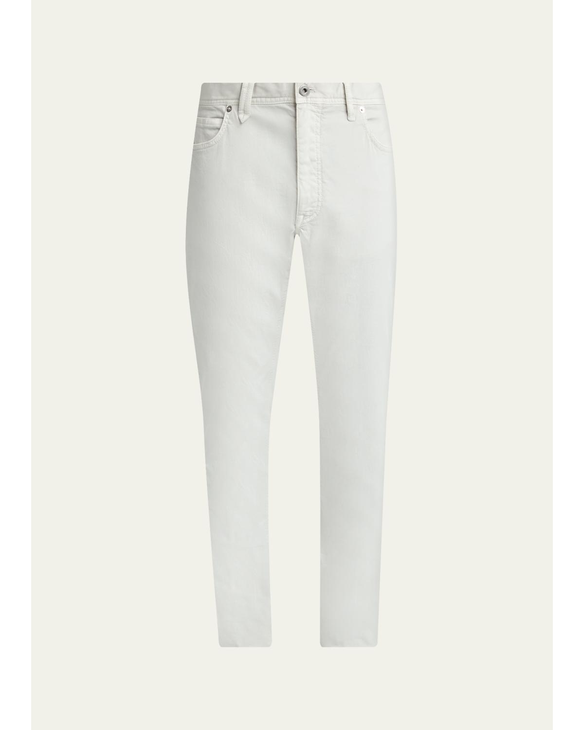 Men'S Cotton Stretch 5-Pocket Pants