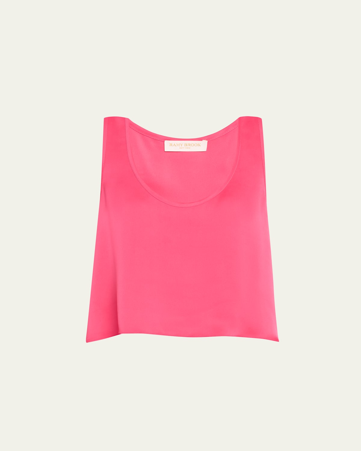 Margaret Cropped Racerback Tank Top