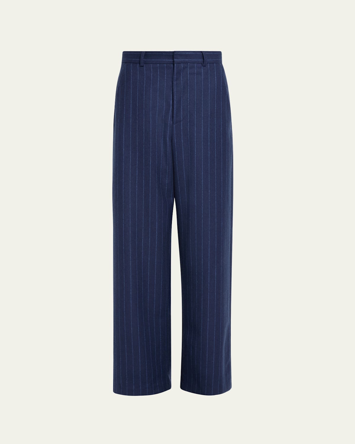 Jeanne Pinstripe English Flannel Pants