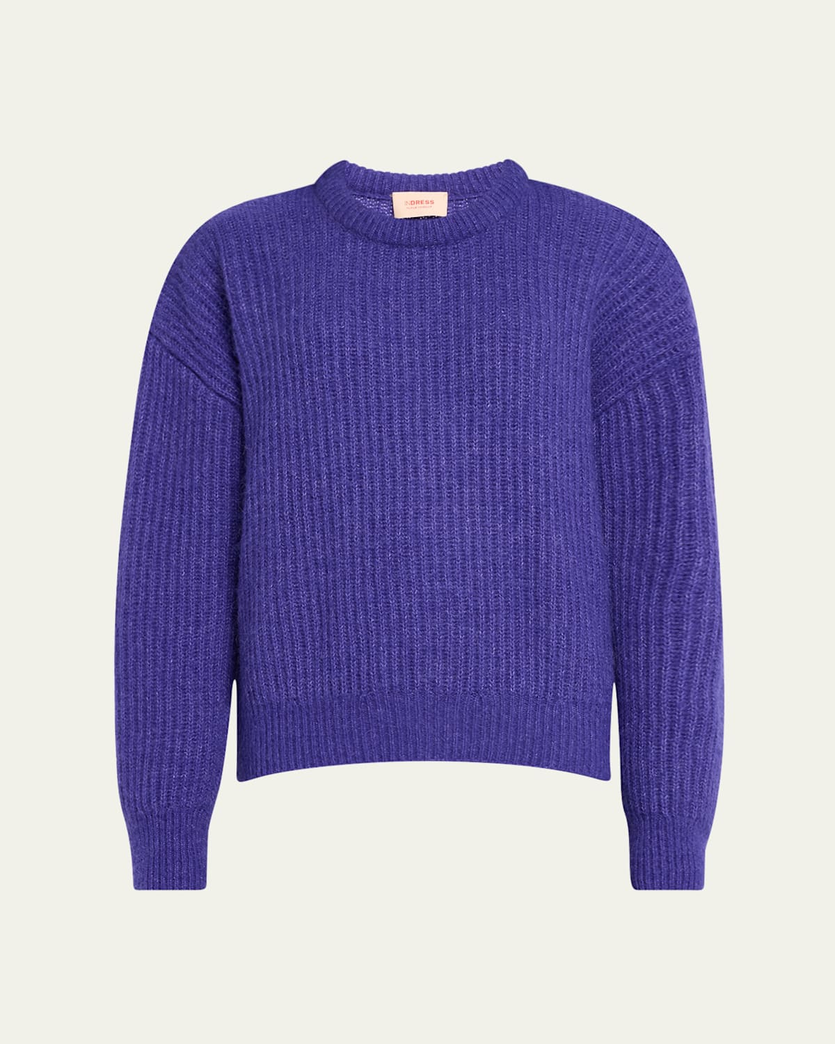 Alice Ribbed Cashmere Alpaca Sweater