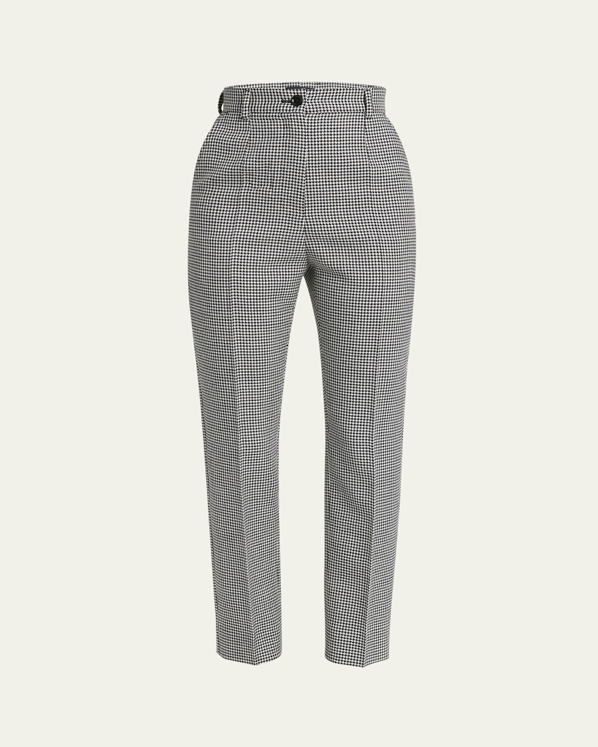 Dolce & Gabbana Waistband Loop Casual Pants In Black