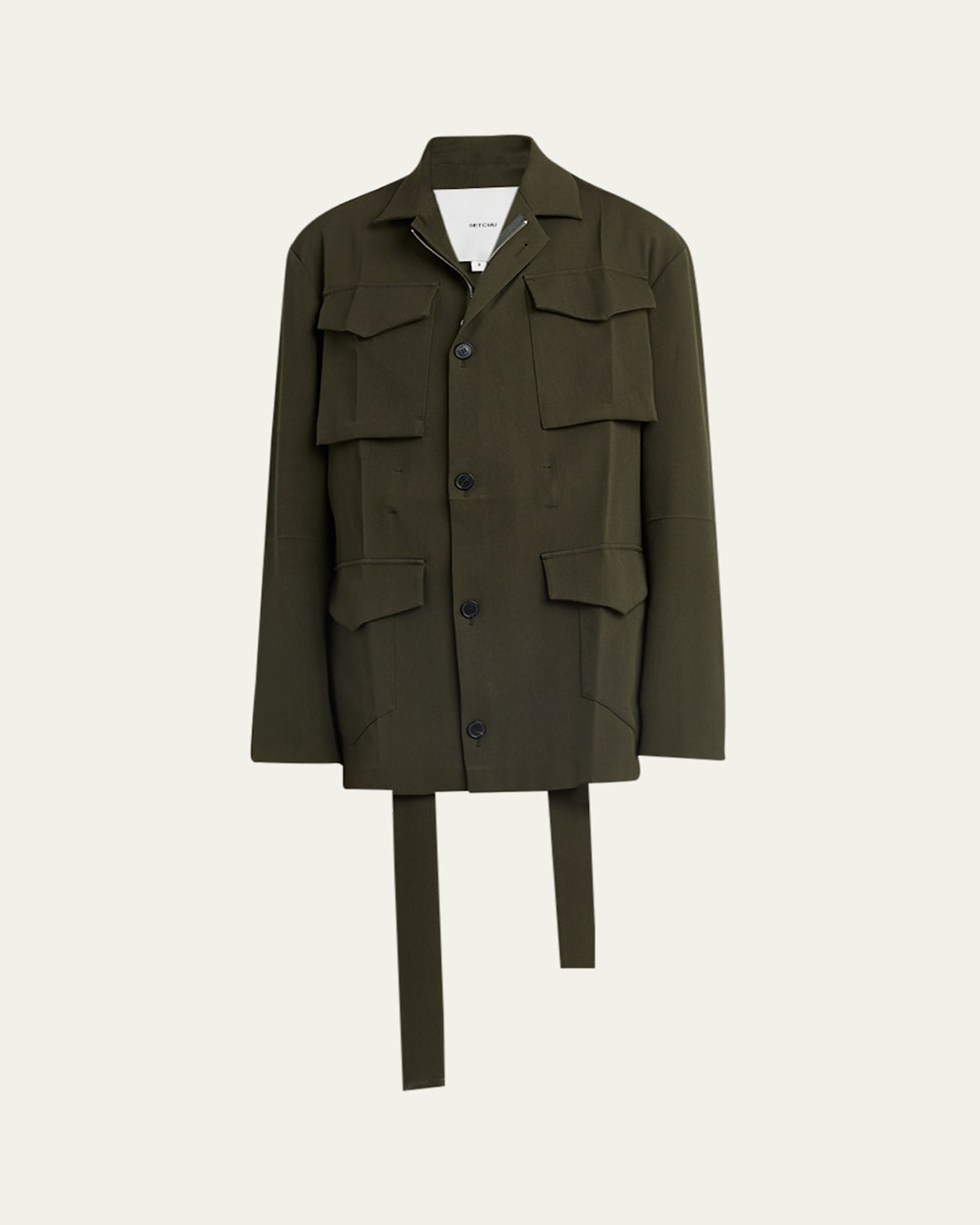 Safari Origami Wool Jacket