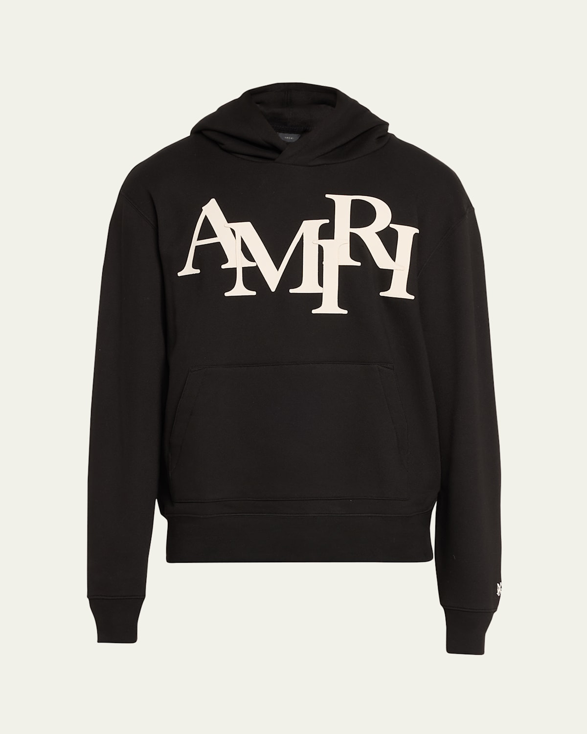 Men's Staggered Logo Hoodie