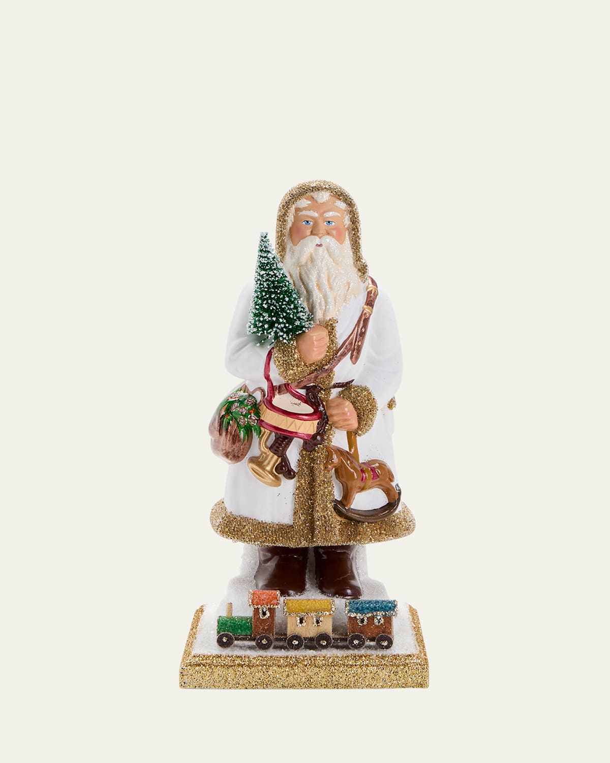 Santa With Tree Figure