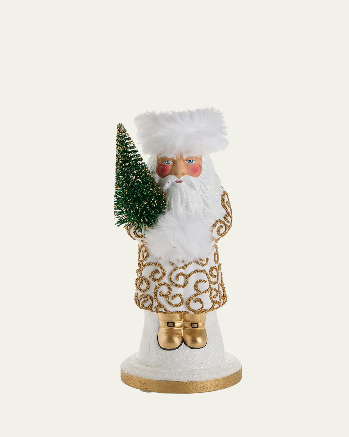 Santa with Kringle Christmas Decor