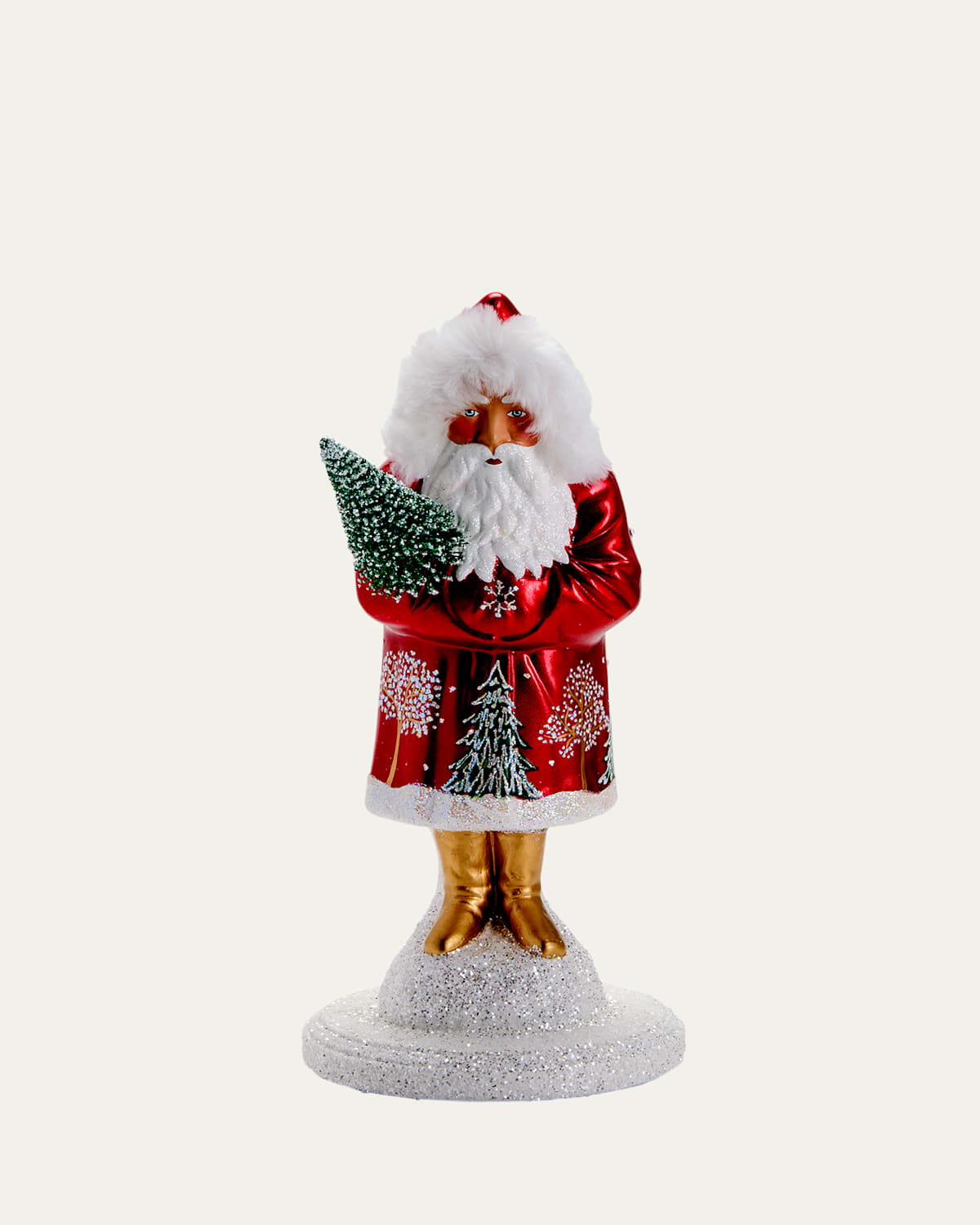 Shiny Santa with Tree
