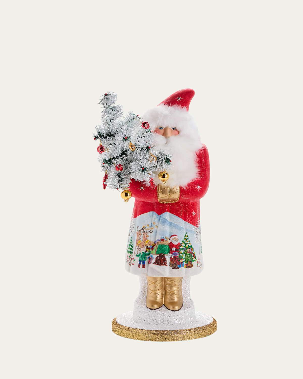 Reindeer Santa Decor, 20.9"