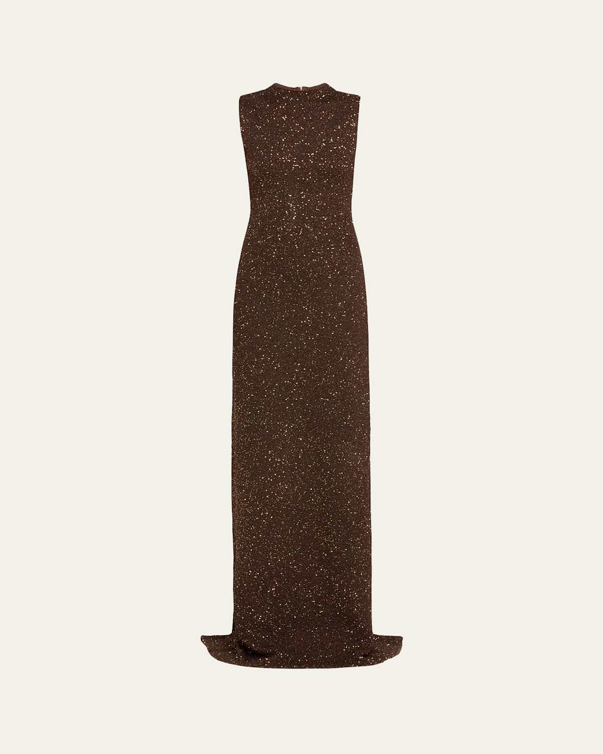 Sequin Embellished Column Gown