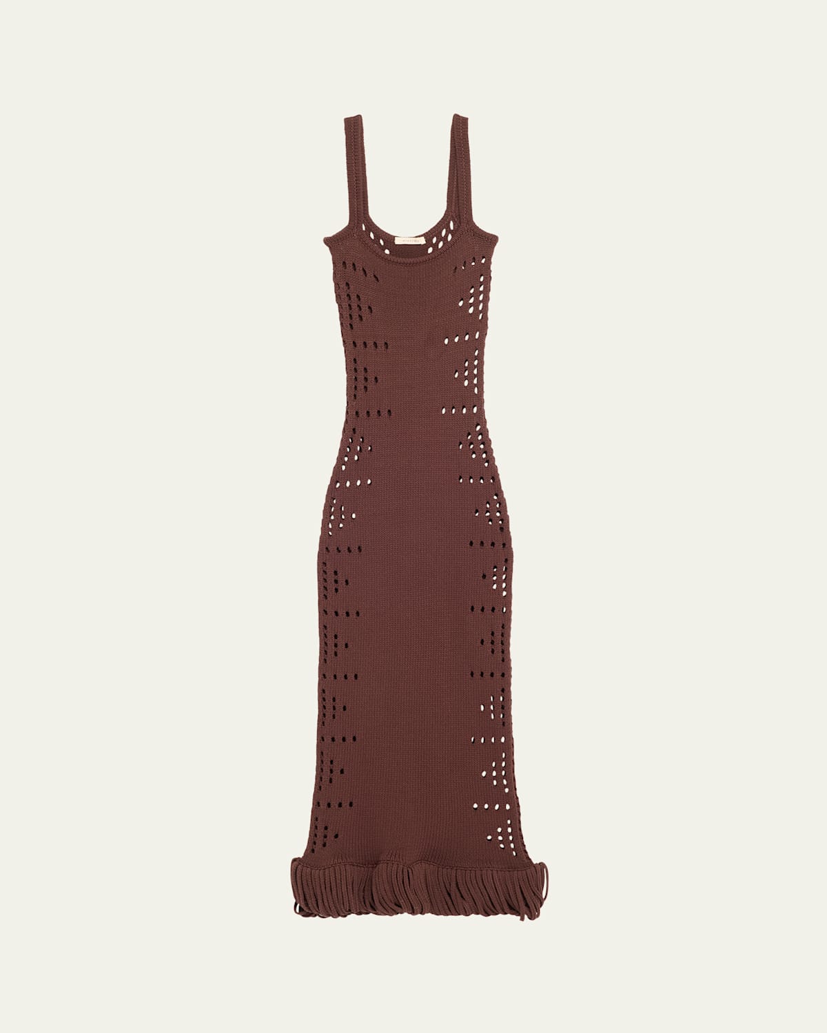 Moore Knit Loop Fringe Dress