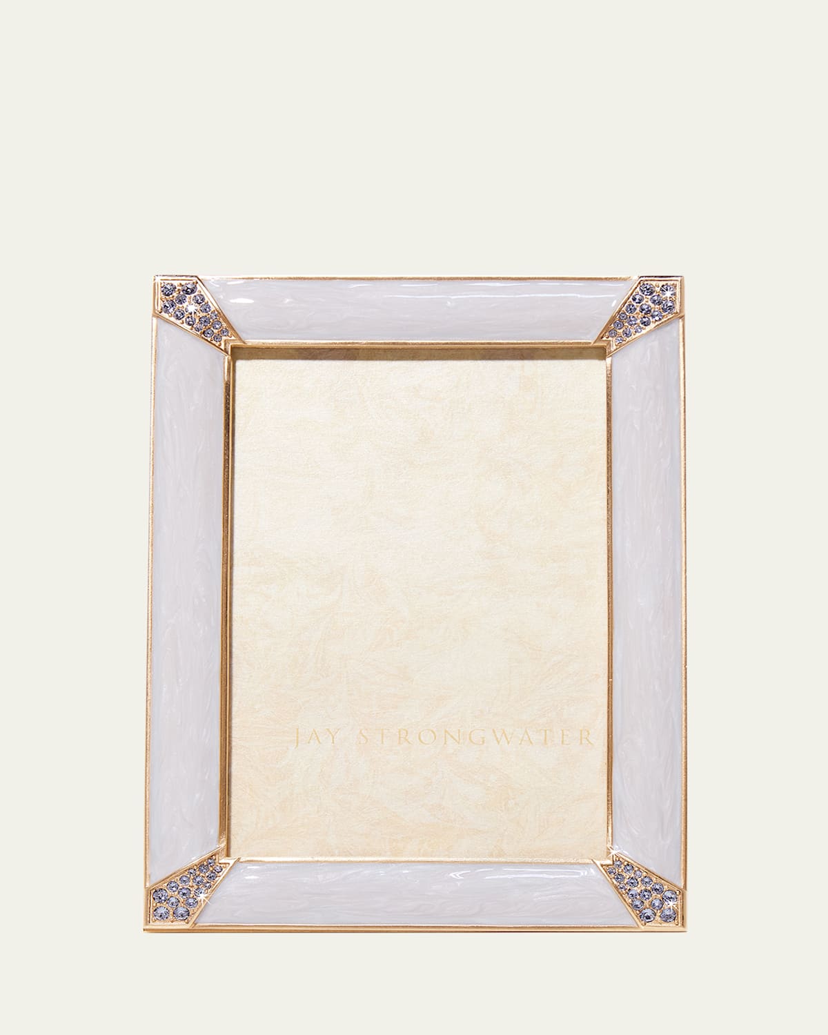 Jay Strongwater Lavinia Frame, 4" X 6" In Light Blue