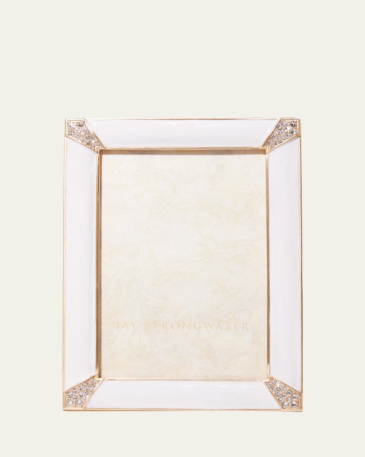 Jay Strongwater Lavinia Frame, 4" X 6" In Sapphire