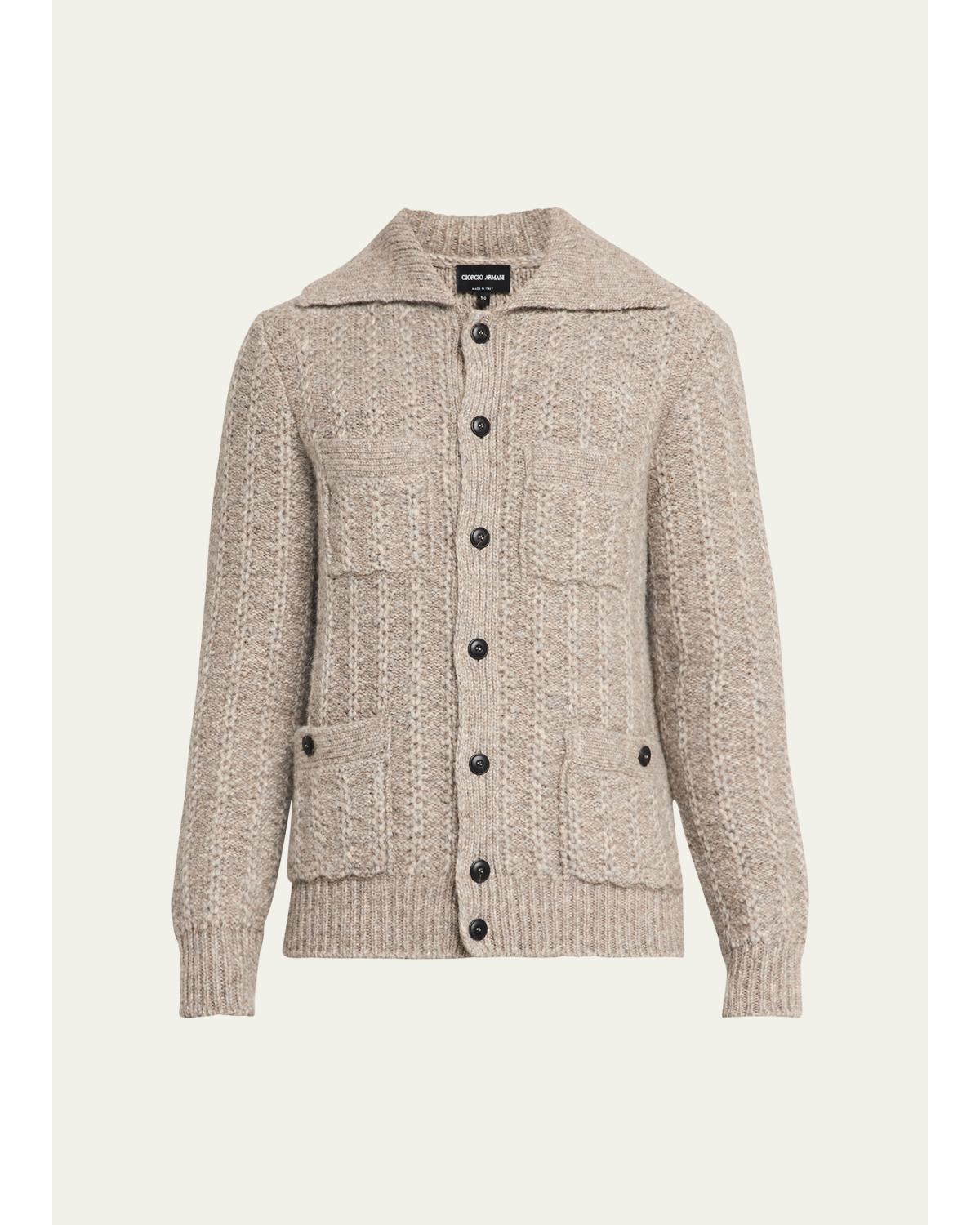 Men'S 4-Pocket Cardigan Jacket