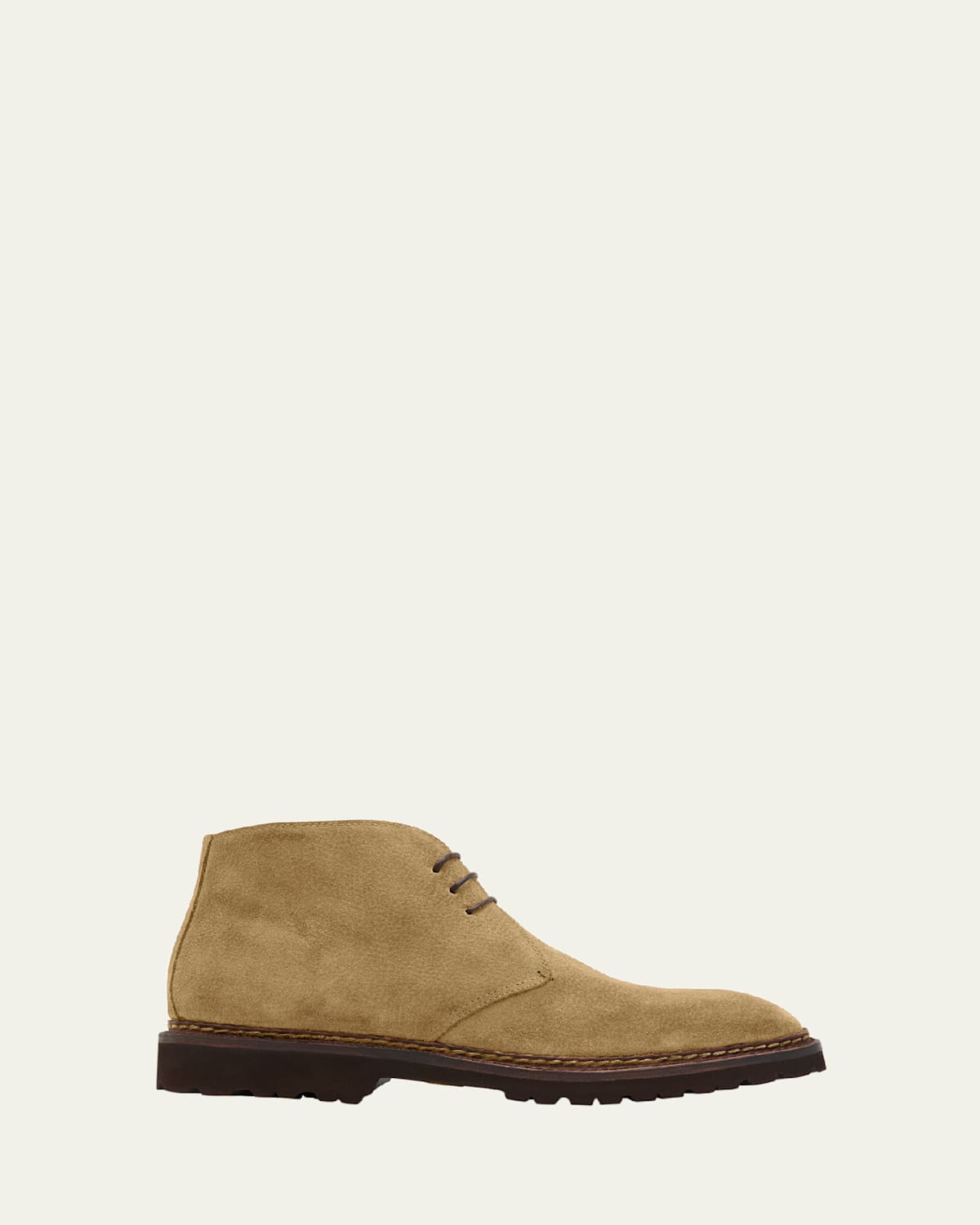 Men's Desert Norwegian Grained Suede Chukka Boots