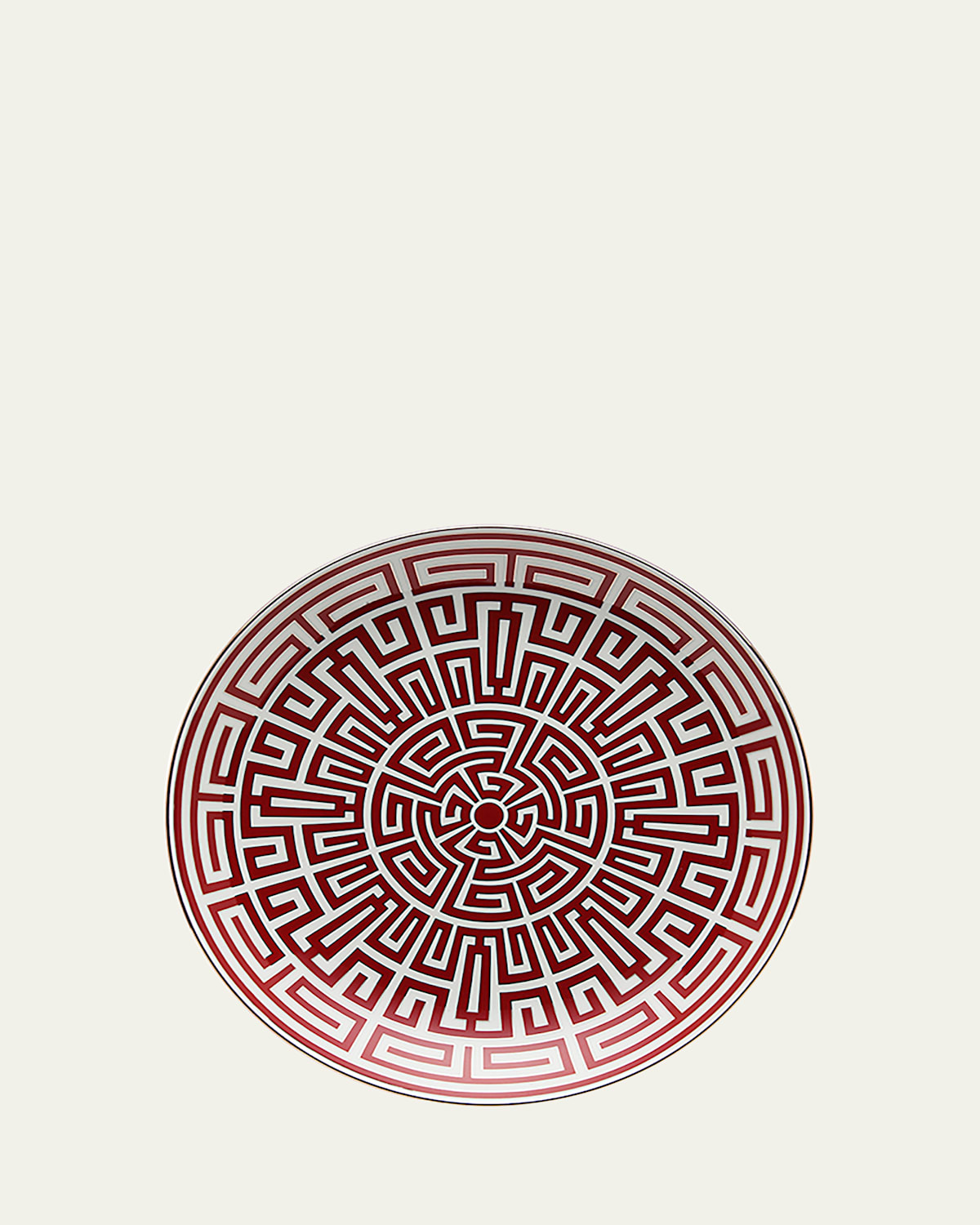 GINORI 1735 Labirinto Scarlett Charger Plate