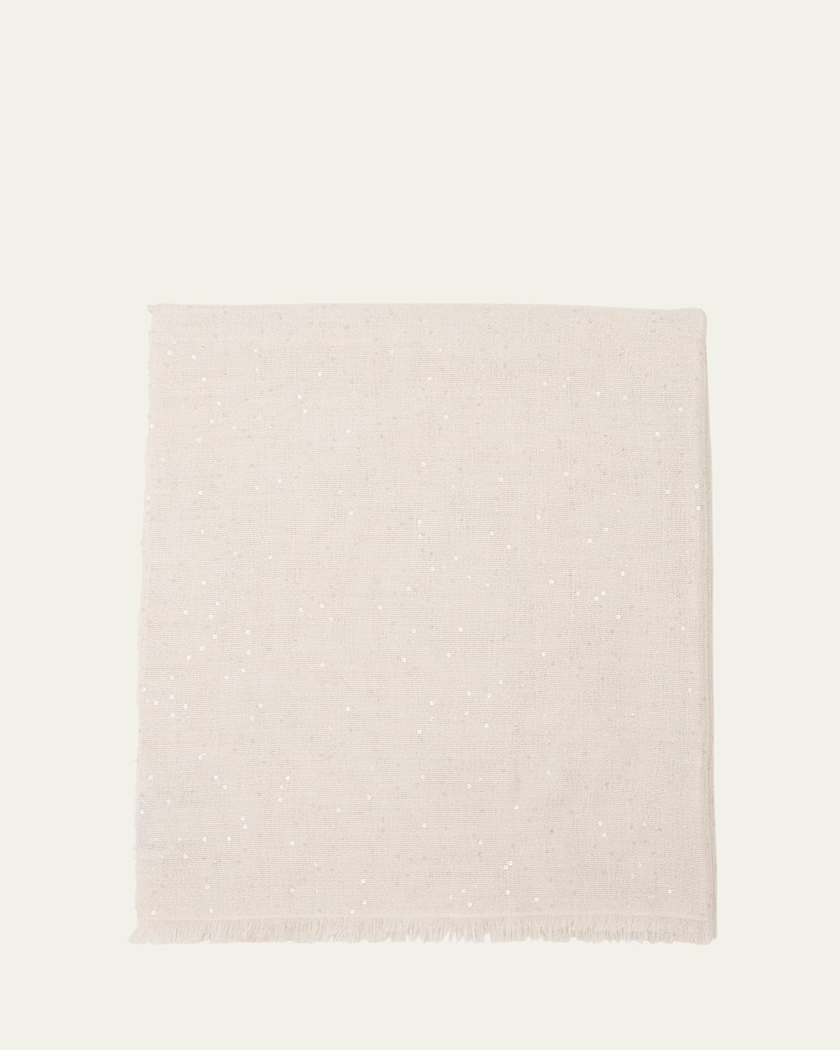 Frayed Cashmere Scarf