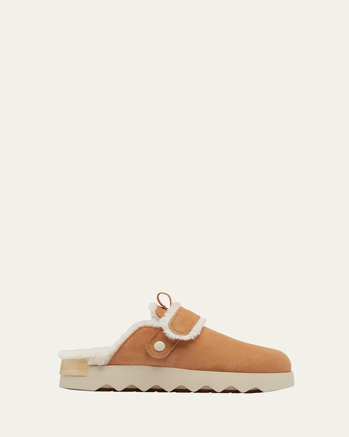 Viibe Suede Faux Fur Cozy Mules