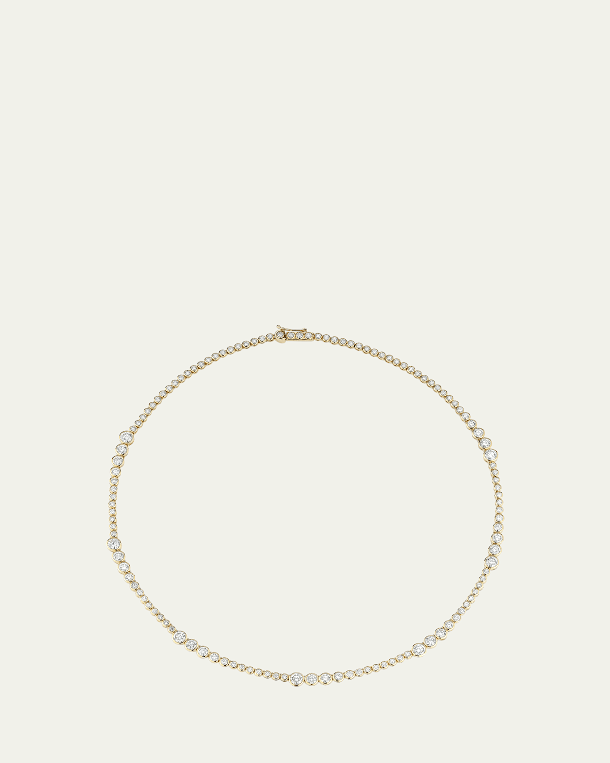 Grand Rainsun Tennis Necklace, 16"L