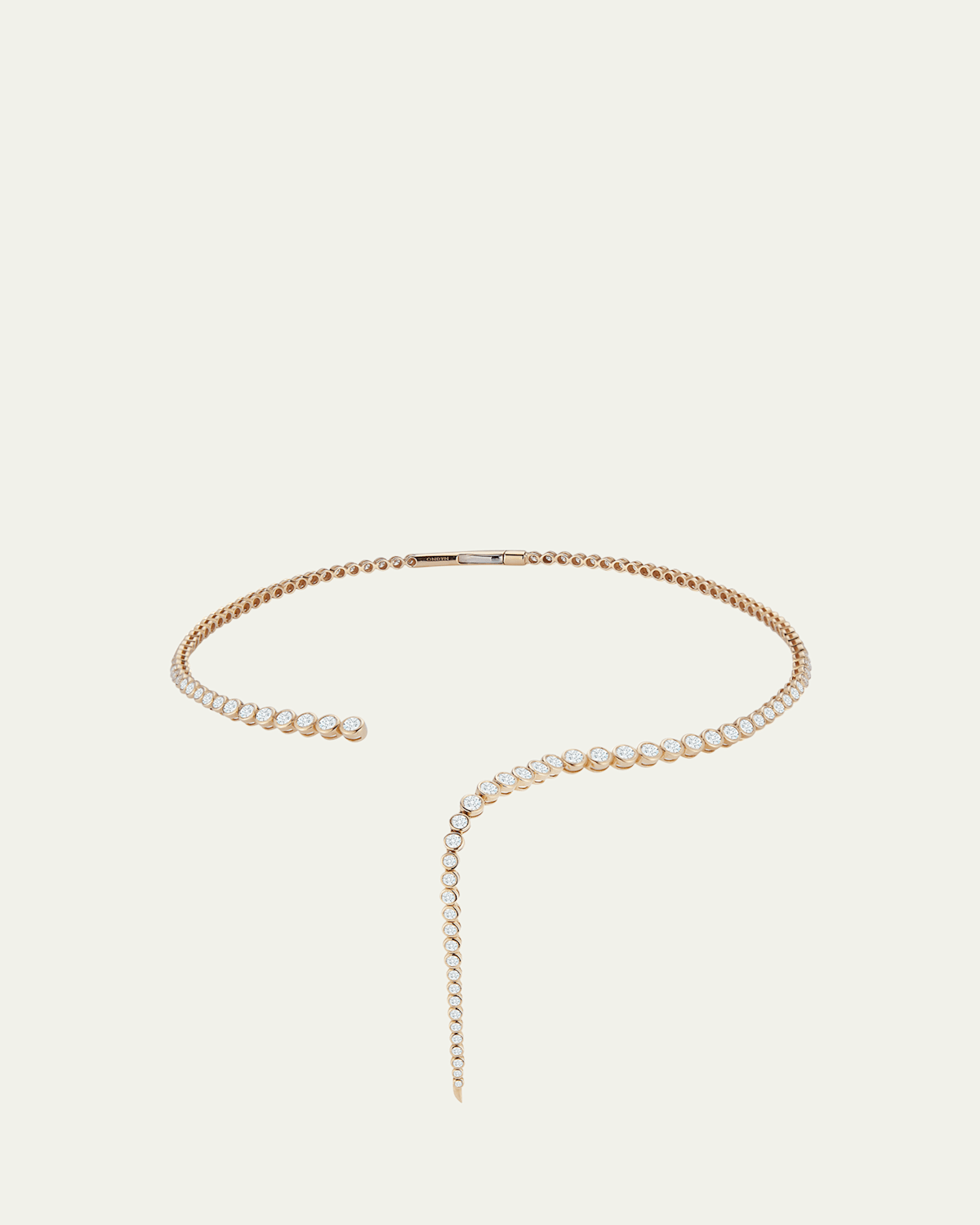 ONDYN Imperial Wavelength Necklace with Diamonds