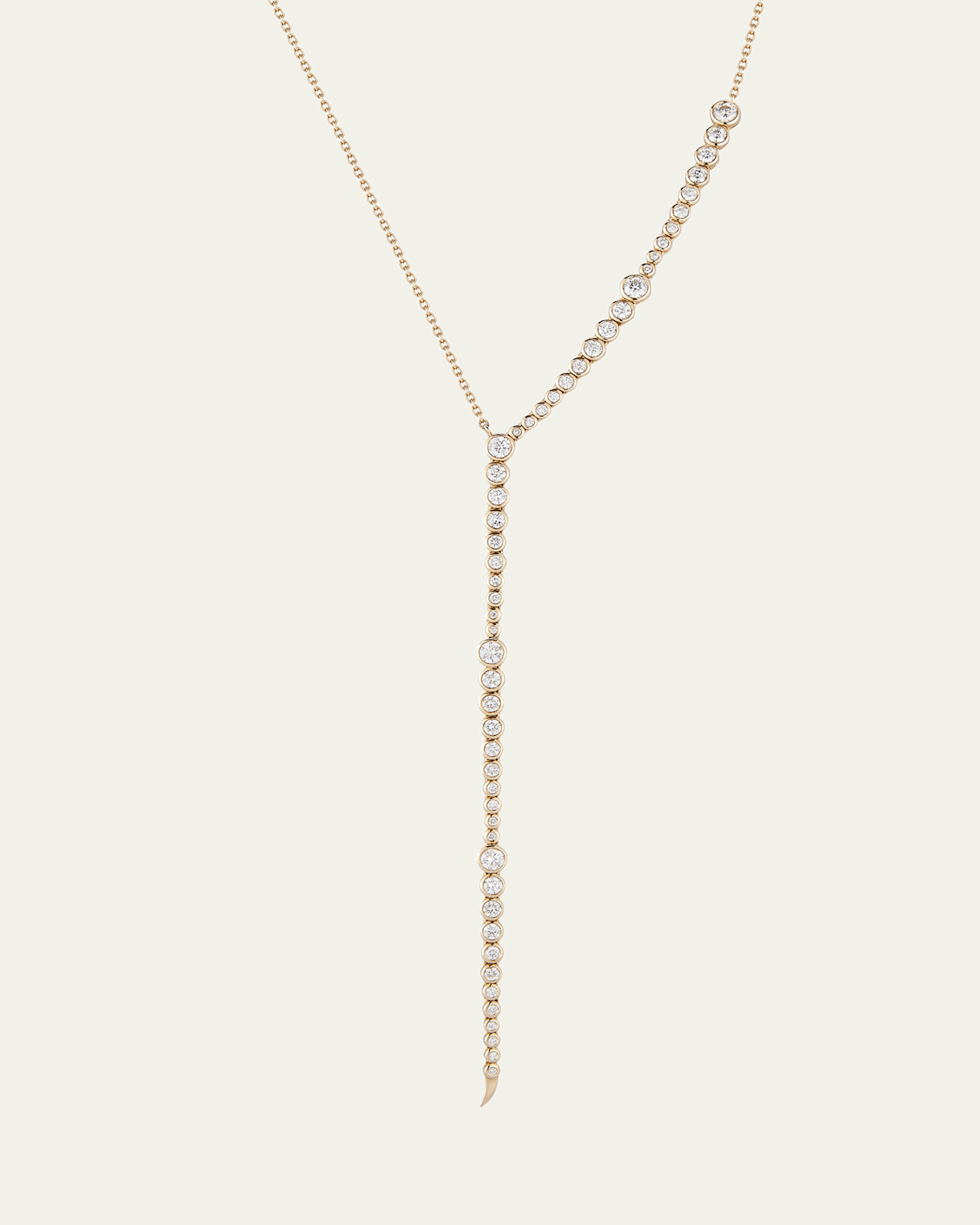 Simone Necklace with Diamonds, 18"L