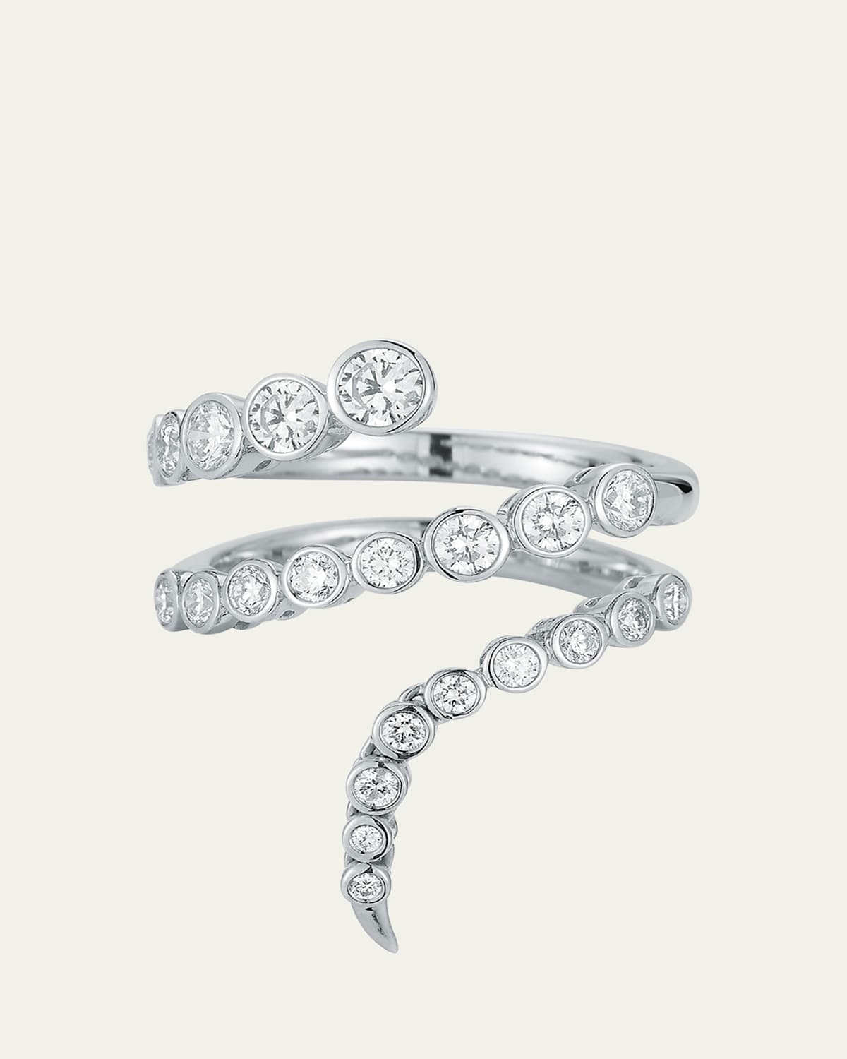 Radiance Coil Ring, Size 6-7
