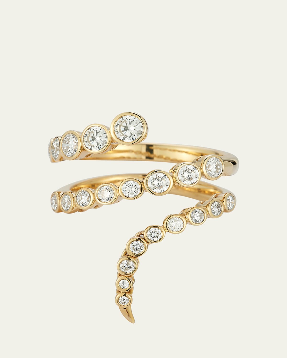 ONDYN Radiance Coil Ring, Size -7