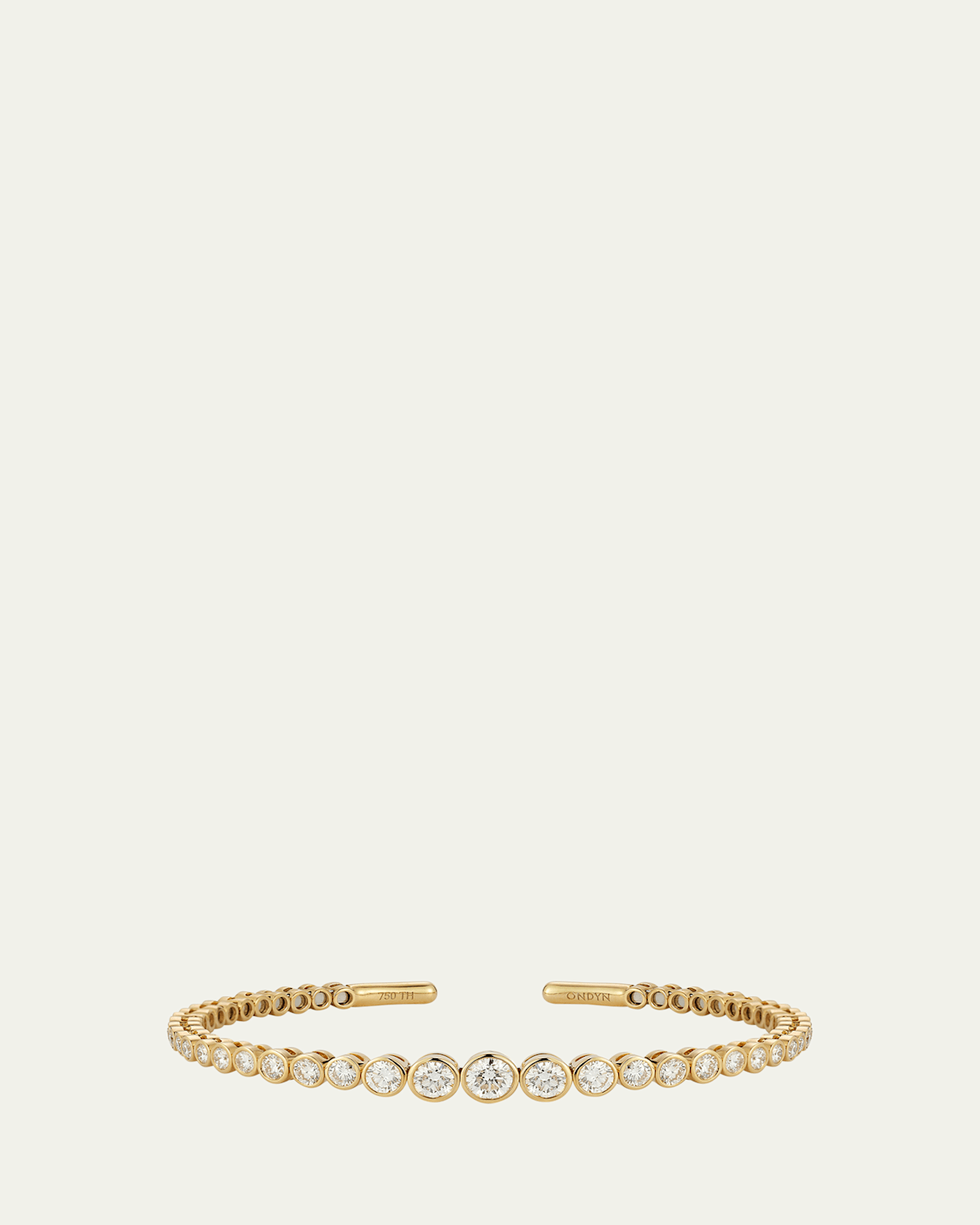 Single Lumiere Bracelet with Diamonds