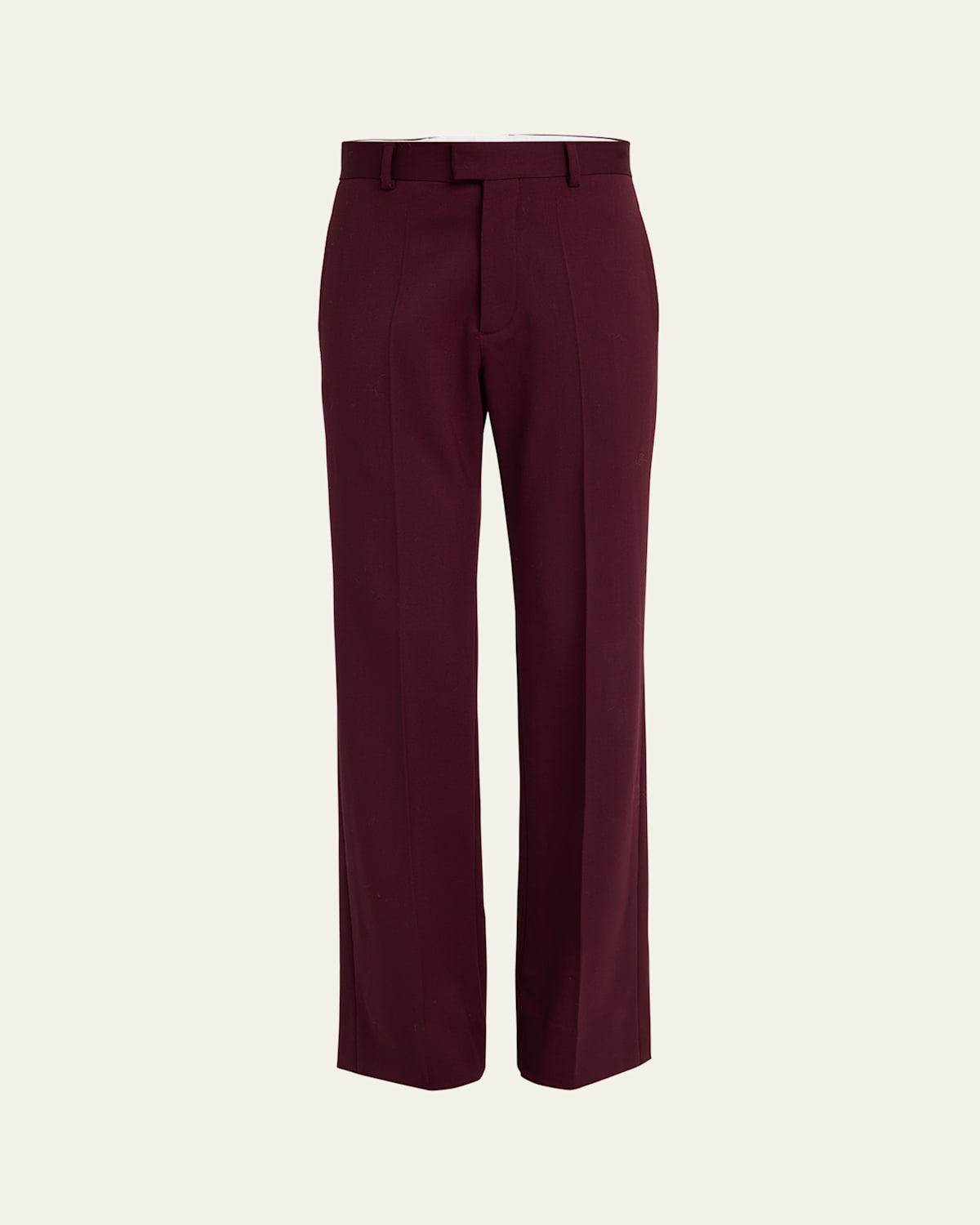 Tito Straight Leg Wool Pants