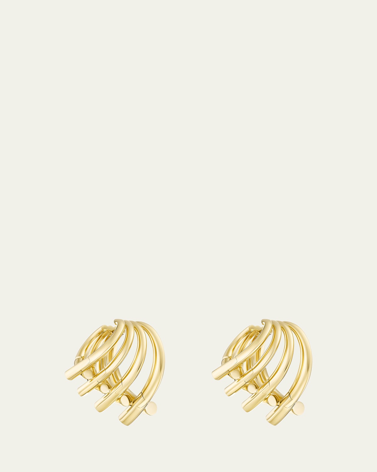 Oera Fairmined 18K Gold Multi-Orb Earrings