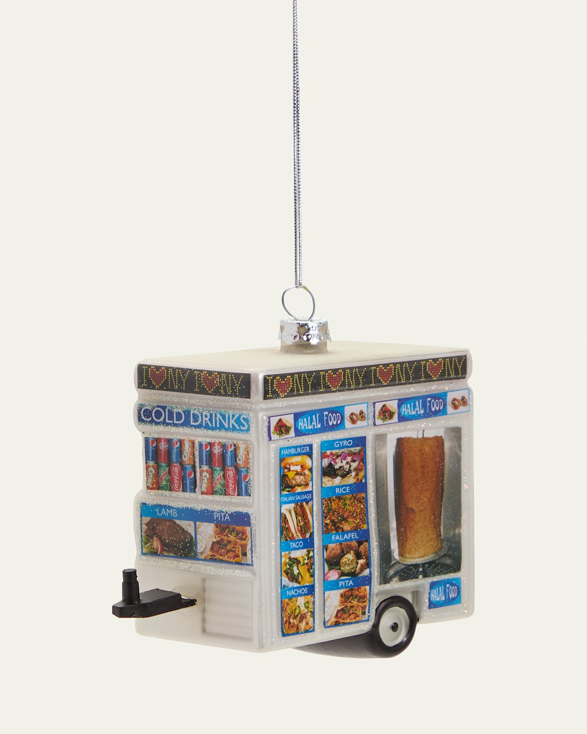 Cody Foster & Co Food Cart Ornament In Assorted